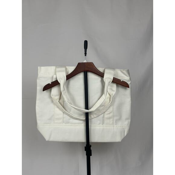 Adidas Canvas Court Tote Bag | Off White | Shoulder Tote | NWT - Picture 3 of 4